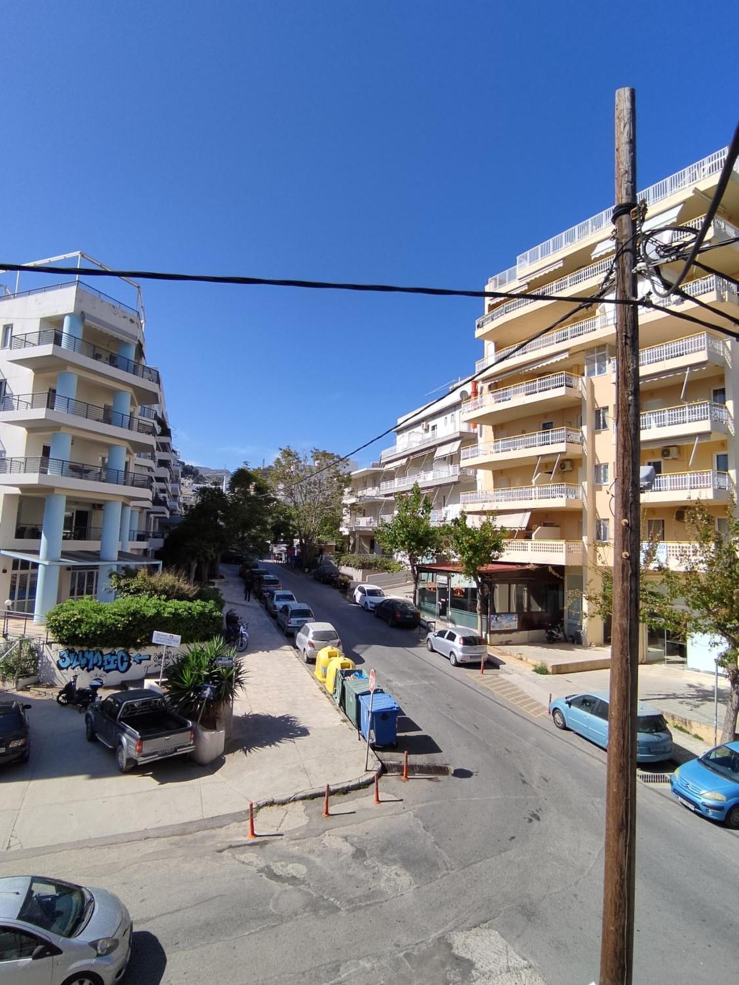Stratos Seaside Corner Apartment Rethymno Exteriör bild
